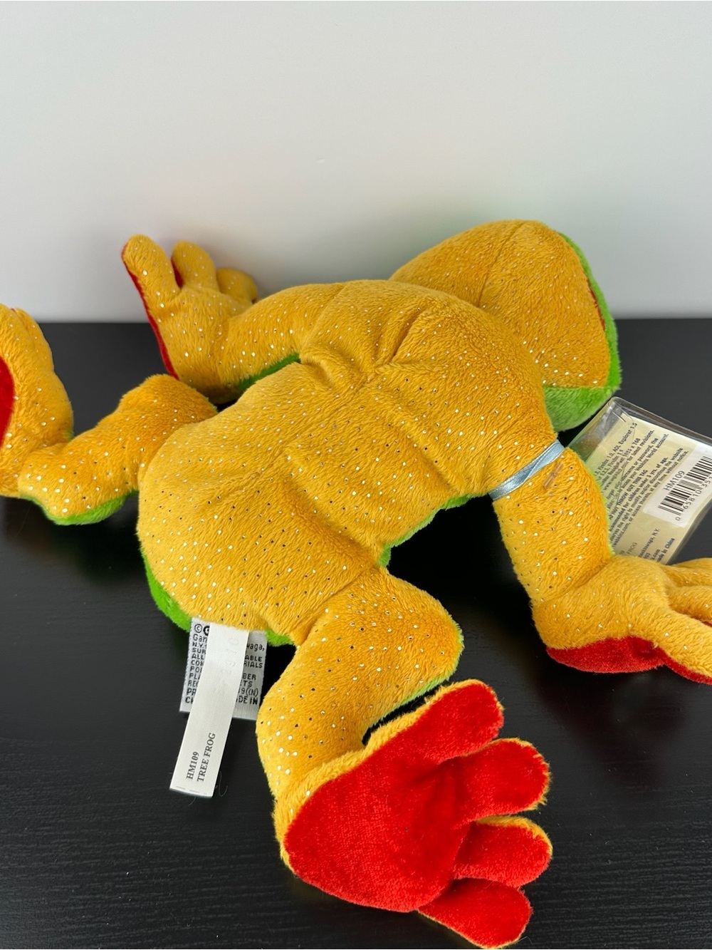 Ganz Webkinz Tree Frog 9" HM109 Plush Stuffed Animal Web Kinz Sealed Code NWT - Picture 3 of 4